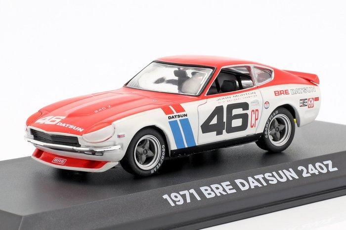 Greenlight 1:43 - Model raceauto - Datsun 240Z Bre #46 1971, Hobby en Vrije tijd, Modelauto's | 1:5 tot 1:12