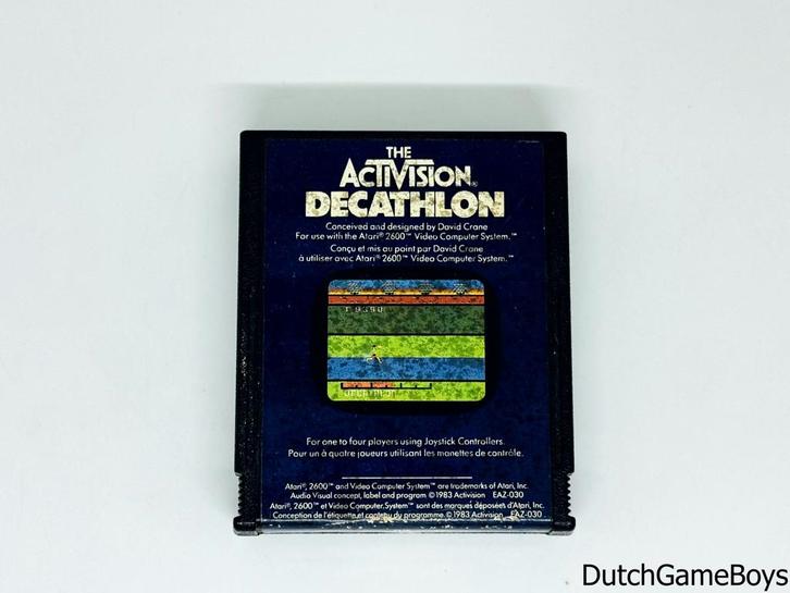 Atari 2600 - Decathlon, Games en Spelcomputers, Spelcomputers | Atari, Gebruikt, Verzenden