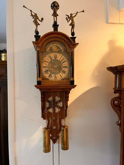 Horloge à queue - Wuba -   - Chêne - 1970-1980, Antiek en Kunst, Antiek | Klokken