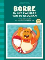De Gestreepte Boekjes - Borre en het zwembad van de ijscoman, Boeken, Jeroen Aalbers, Zo goed als nieuw, Verzenden