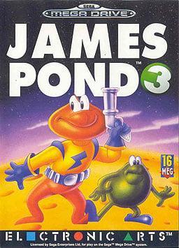 James Pond 3 - Sega Genesis - NTSC (Losse Cassette), Games en Spelcomputers, Games | Sega, Zo goed als nieuw, Ophalen of Verzenden