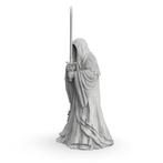 Beeldje - Fantasy figurine of a hooded figure holding a