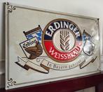 ERDINGER WEISSBRÄU BIER - Reclamebord - Metaal
