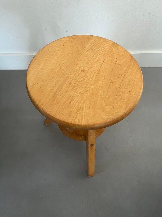 Tabouret - Bois dur - Manivelle et banquette de piano., Antiek en Kunst, Kunst | Designobjecten