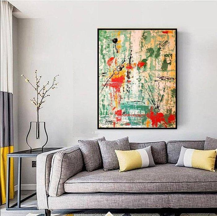Castagna Maurizio 1961 - XL - Gioia Serena, Antiek en Kunst, Kunst | Schilderijen | Modern