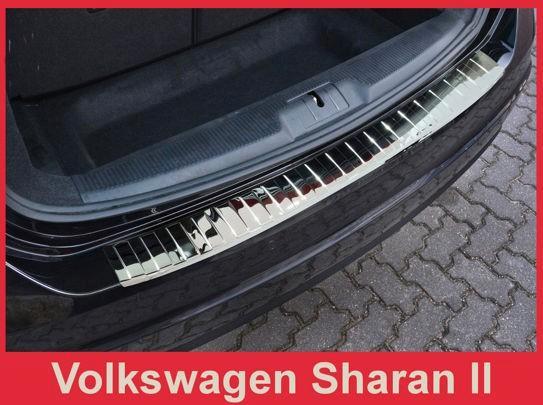 Achterbumperbeschermer | Seat Alhambra II 2010- / Volkswagen, Auto diversen, Auto-accessoires, Nieuw, Verzenden