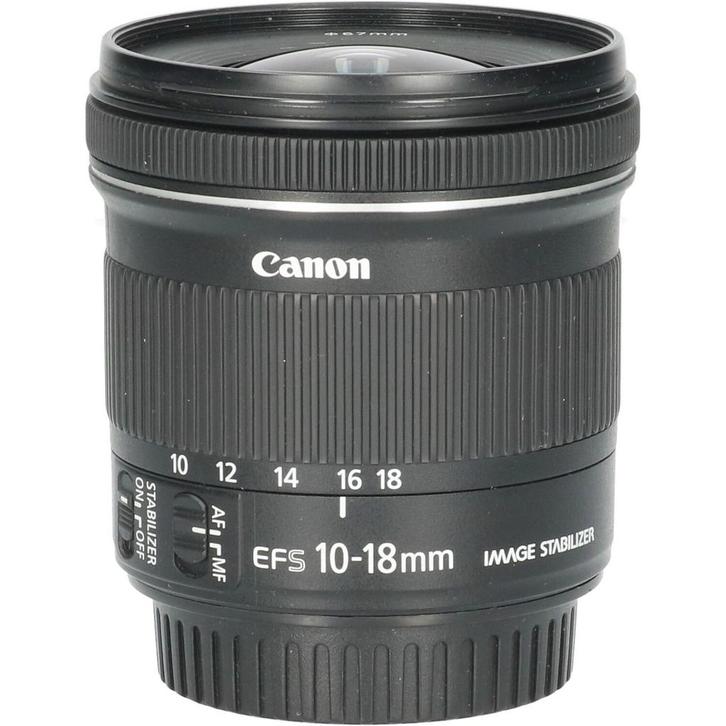 Tweedehands Canon EF-S 10-18mm f/4.5-5.6 IS STM CM5115, Audio, Tv en Foto, Foto | Lenzen en Objectieven, Overige typen, Gebruikt