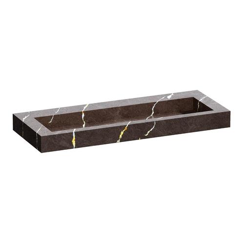 Wastafel Topa Artificial Marble 120 1 spoelbak Copper Brown, Doe-het-zelf en Bouw, Sanitair, Overige typen, Nieuw, Ophalen of Verzenden