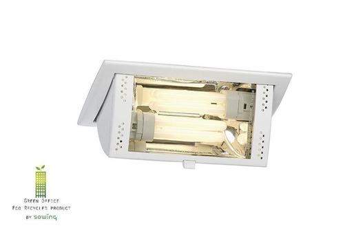 Inbouwlamp downlight TC-DL 2x 13W EVG wit, Maison & Meubles, Lampes | Autre, Enlèvement ou Envoi