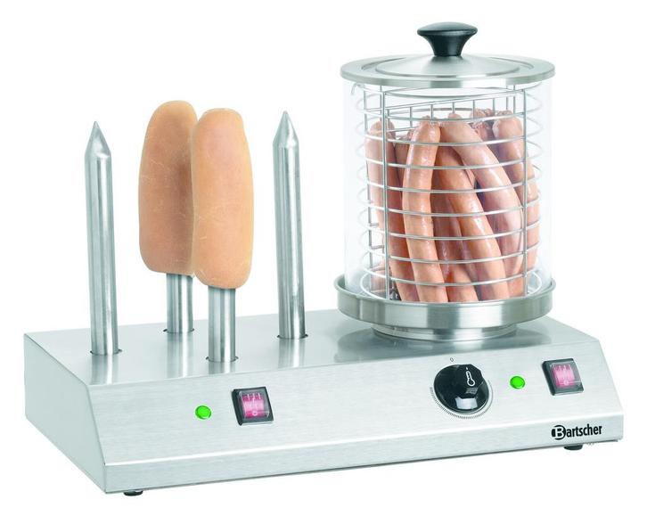 Hotdog koker | Elektrisch | 230V | Cap. Toaststangen 4 |, Zakelijke goederen, Horeca | Keukenapparatuur, Nieuw in verpakking, Verzenden
