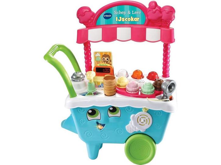 VTech Schep & Leer IJscokar - Educatief Speelgoed - Leer, Kinderen en Baby's, Speelgoed | Overig, Zo goed als nieuw, Verzenden