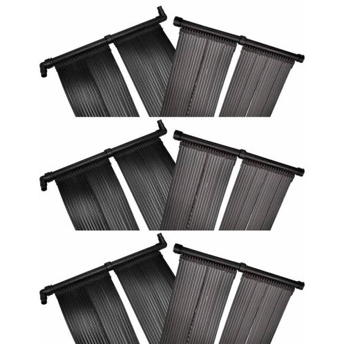 vidaXL Solarverwarmingspanelen voor zwembad 6 st 80x620 cm, Jardin & Terrasse, Piscines, Envoi