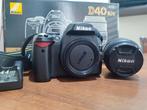 Nikon D40 +  18-55mm G II, Audio, Tv en Foto, Nieuw