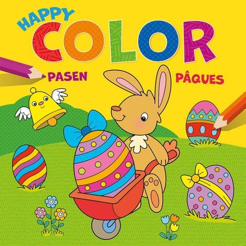 Happy Color Pasen / Happy Color Pâques 9789044764611, Boeken, Overige Boeken, Gelezen, Verzenden