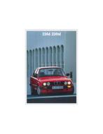 1989 BMW 3 SERIE DIESEL BROCHURE NEDERLANDS