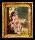 Alexandre-Jacques Chantron (1842–1918) - Bagnante