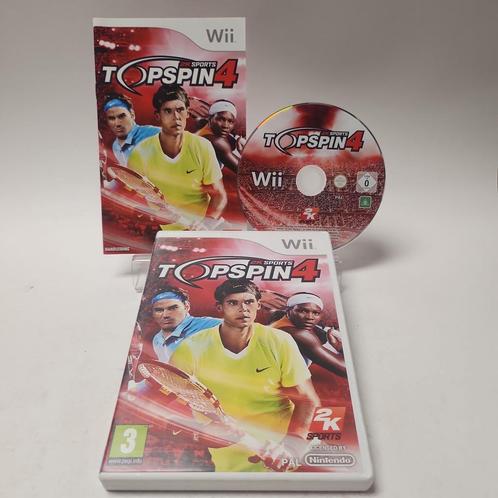 TopSpin 4 Nintendo Wii, Games en Spelcomputers, Games | Nintendo Wii, Zo goed als nieuw, Ophalen of Verzenden