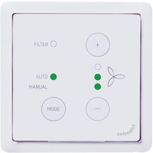 Zehnder Stork bedieningspaneel ComfoSwitch C67 (ComfoAir Q), Doe-het-zelf en Bouw, Ventilatie en Afzuiging, Nieuw, Verzenden