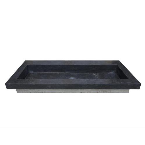 Wastafel Wiesbaden B-Stone 120x46x5 cm Zonder Kraangaten, Doe-het-zelf en Bouw, Sanitair, Overige typen, Nieuw, Ophalen of Verzenden