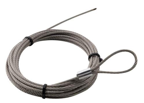 Staalkabel met lus 2.5mm x 4m, Tuin en Terras, Overige Tuin en Terras, Verzenden