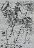 Salvador Dali (1904-1989) - Don Quichotte et Sancho Panza, Antiek en Kunst
