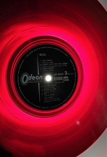 Pink Floyd - Relics / Rare Japanese Red Coloured 1st