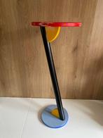 Bijzettafel - Hout - Memphis-stijl / postmoderne bijzettafel, Antiek en Kunst