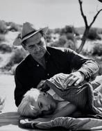 Ernst Haas - Marilyn Monroe and Clark Gable on the set of