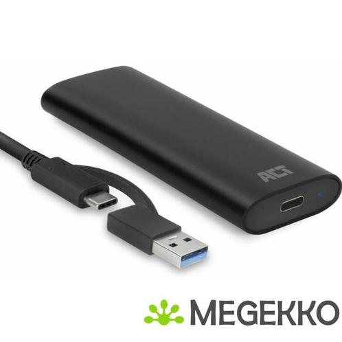 ACT USB-C M.2 NVMe / PCIe SSD Behuizing. tool-free, Computers en Software, Computerbehuizingen, Nieuw, Verzenden