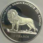 Congo. 10 Francs 2001, WM 2002 Japan (Zonder Minimumprijs)