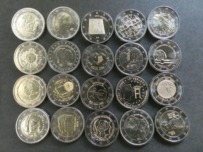 Europa. 2 Euro 2005/2024 (20 stuks) (Zonder minimumprijs), Postzegels en Munten, Munten | Europa | Euromunten