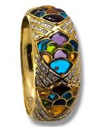 Armband - 18 karaat Geel goud, Verbazingwekkende 18K Gouden, Handtassen en Accessoires, Armbanden, Nieuw