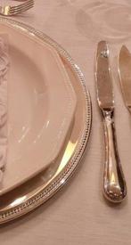 Onderbord (6) - Verzilverd, Antiek en Kunst