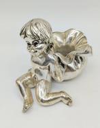 Miniatuur figuur - Cupido candeliere - .925 zilver