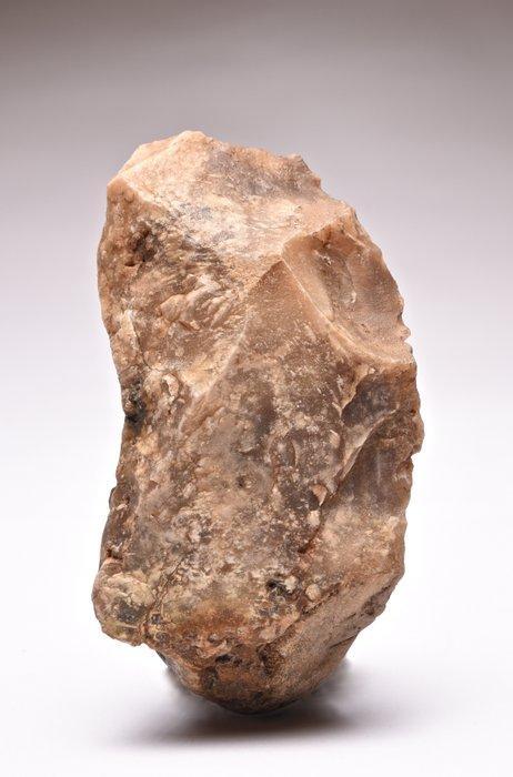 Paleolithische chopping tool/protobiface vuursteen Bijl, Antiek en Kunst, Antiek | Overige Antiek