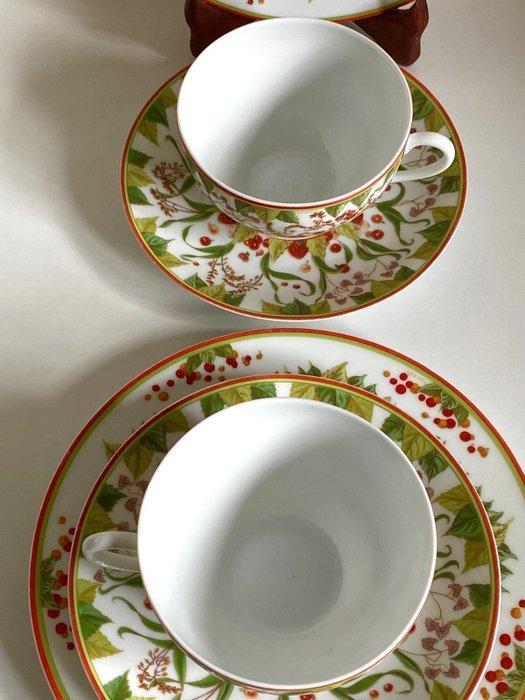 Hermès - ARP - Ontbijtservies (6) - Le jardin de Pythagore -, Antiquités & Art, Antiquités | Meubles | Tables