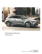 2012 AUDI A3 | S3 INSTRUCTIEBOEKJE DUITS