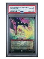 Lorcana - 1 Graded card - Disney - Dragon Fire Promo - PSA, Verzamelen, Nieuw