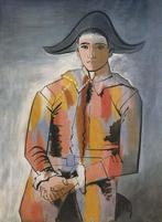 Pablo Picasso (1881-1973) - Arlequin, Les Mains Croisees, Antiek en Kunst