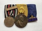 Duitsland - Medaille - Ordensspange + Gefechtsspange 1870-71