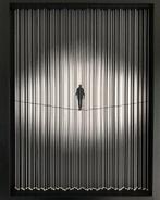 R. Kingmans - Wire sculpture Tension, Antiek en Kunst, Kunst | Schilderijen | Modern