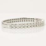 Armband - 14 karaat Witgoud - 3.06ct. tw. Diamant, Handtassen en Accessoires, Nieuw