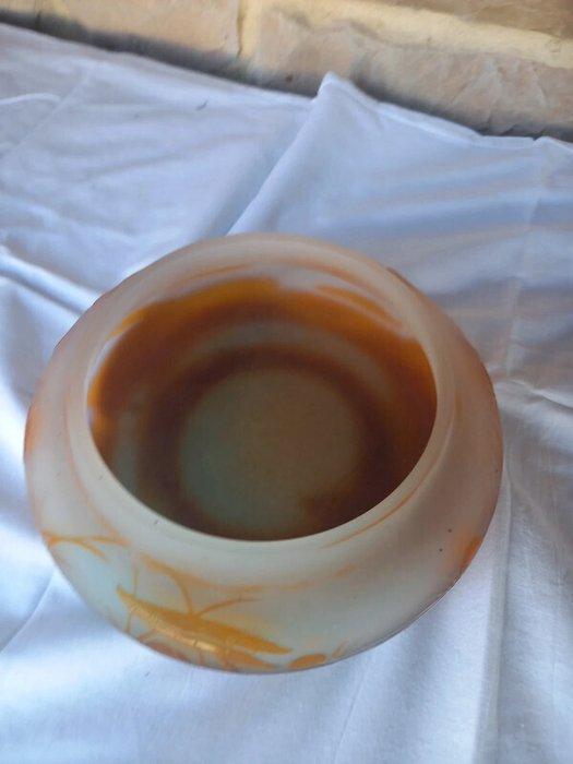 Emile Gallé - Vaas - Glas, Antiek en Kunst, Antiek | Glaswerk en Kristal