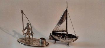 Miniatuur figuur - Zilver miniaturen (2) - .835 zilver