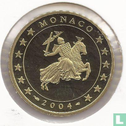 Monaco 50 cent 2004 (PROOF), Postzegels en Munten, Munten | Europa | Euromunten, Losse munt, 50 cent, Monaco, Verzenden