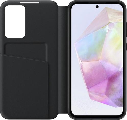 Samsung A35 5G Smart View Wallet Case Zwart Telefoonhoesjes, Telecommunicatie, Mobiele telefoons | Hoesjes en Screenprotectors | Apple iPhone