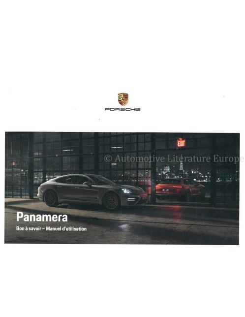 2022 PORSCHE PANAMERA | SPORT TURISMO INSTRUCTIEBOEKJE, Auto diversen, Handleidingen en Instructieboekjes