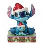 Kerstman Stitch met Scrump 14 cm, Verzamelen, Disney, Ophalen of Verzenden, Nieuw