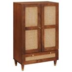 Hoge Kast Bruin 60x100 | OP = OP Retour Deal!, Huis en Inrichting, Verzenden, Nieuw