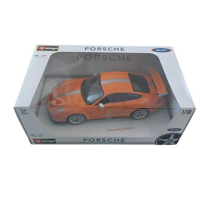 Bburago 1:18 - Modelauto - Porsche 911 GT3 RS 4.0, Hobby en Vrije tijd, Modelauto's | 1:5 tot 1:12